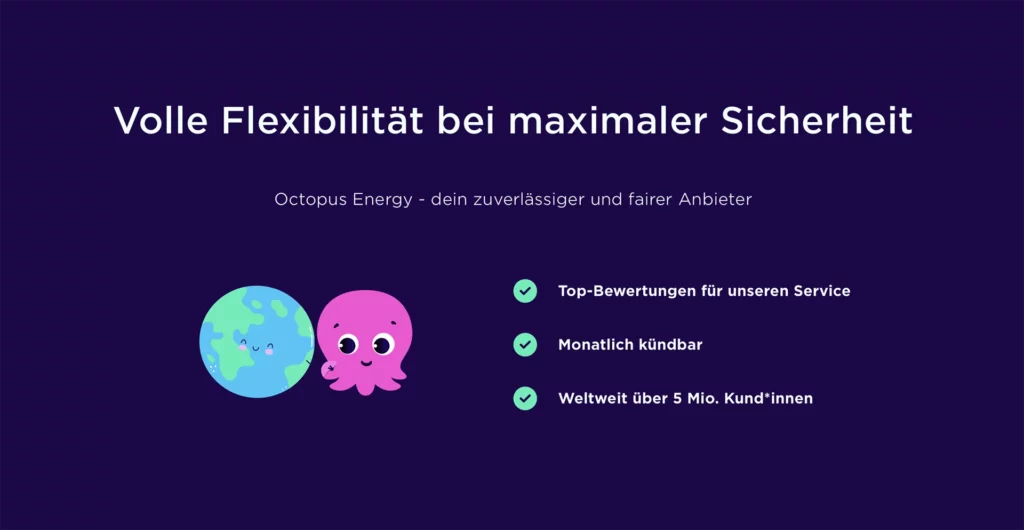 Octopus Energy - dein zuverlässiger und fairer Energie Anbieter